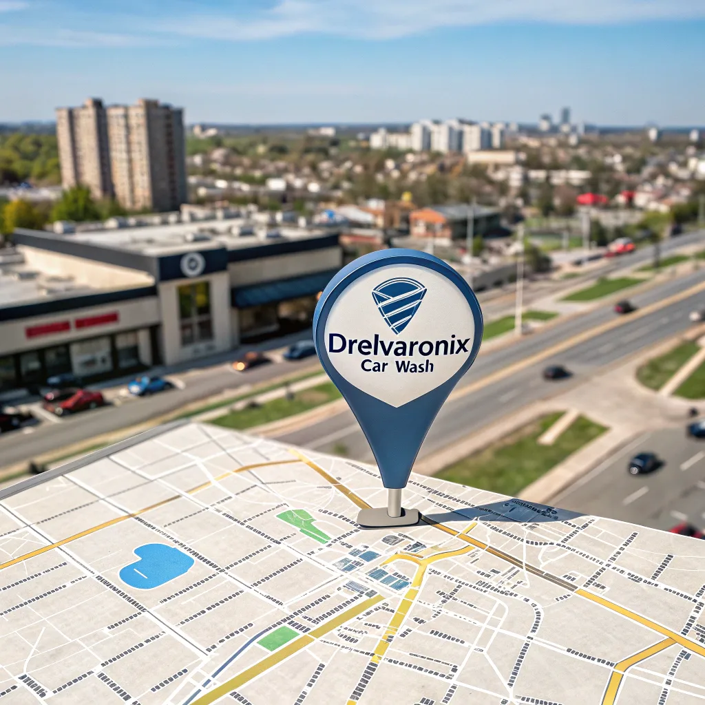 Map location of DRELVARONIX Car Wash