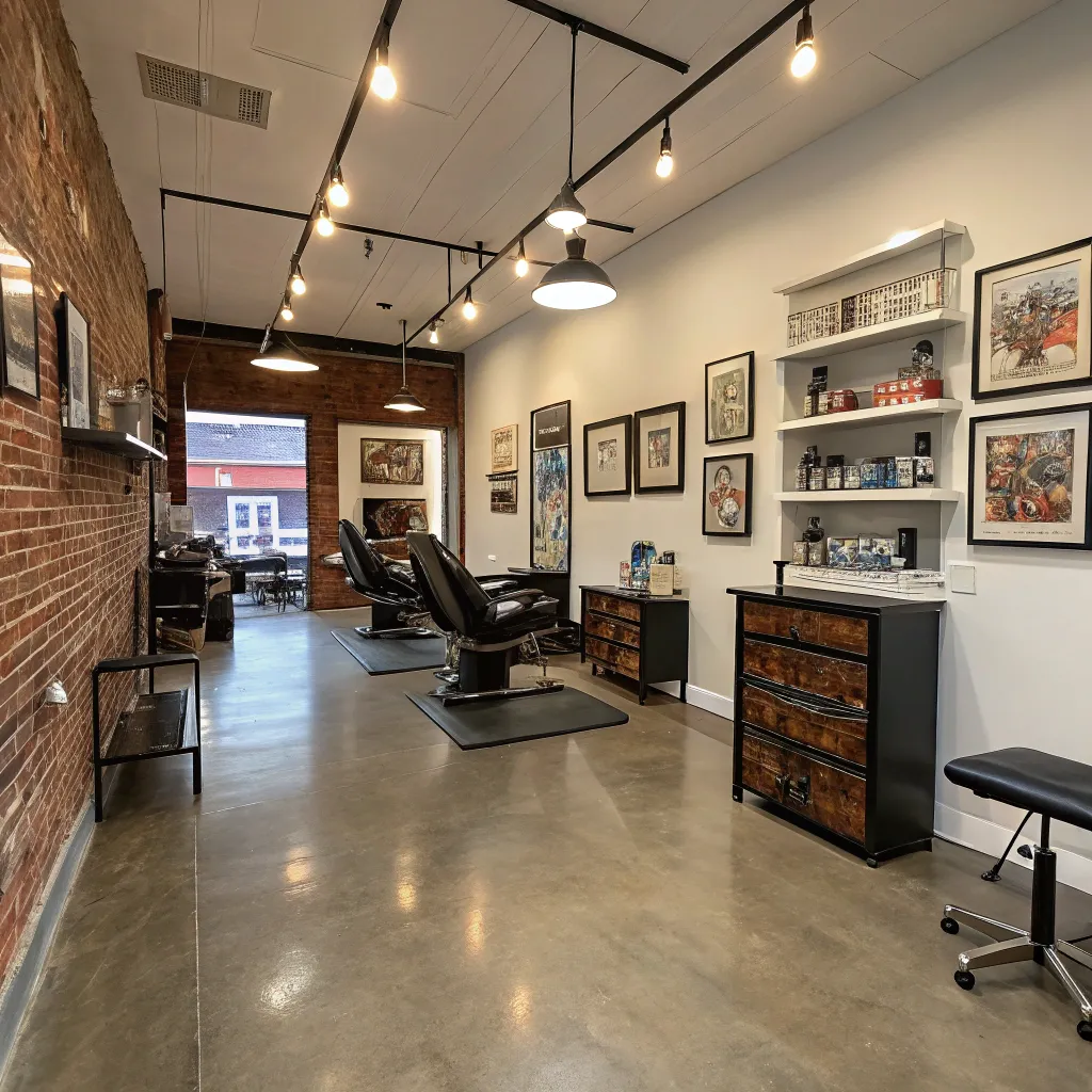 Varlenthis Tattoo Parlor Interior